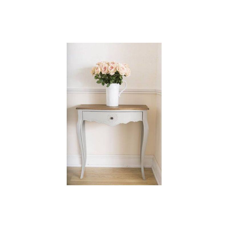 French Style Heart Hall Table - 80cm